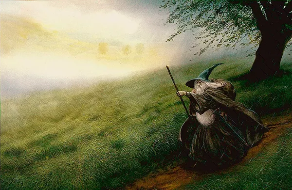 Gandalf - por John Howe | O Senhor dos Anéis