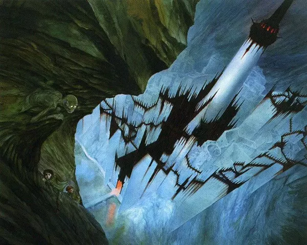 Minas Morgul - por John Howe | O Senhor dos Anéis