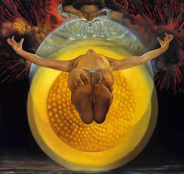 A Ascensão de Cristo - Salvador Dalí