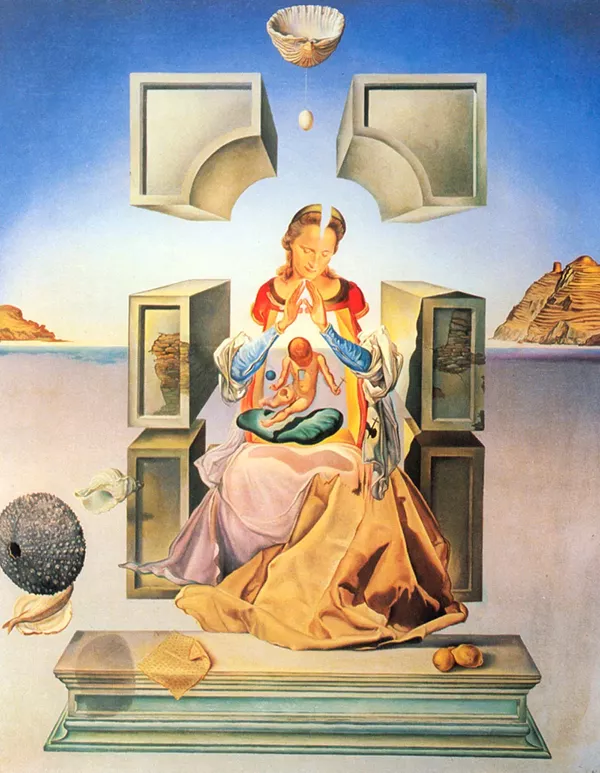 A Madonna de Port Lligat 1949 - Salvador Dalí