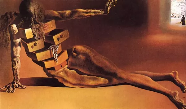 O Gabinete Antropomórfico - Salvador Dalí