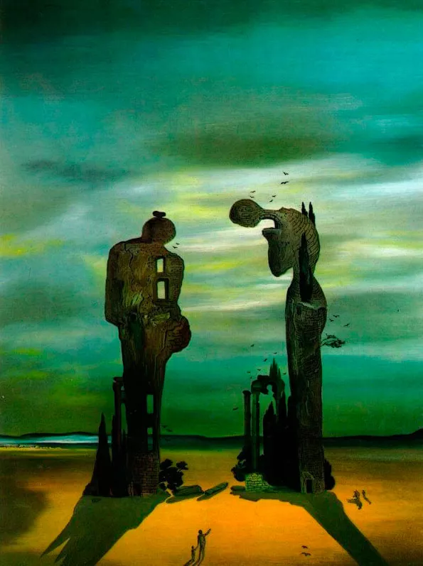 Reminiscência Arqueológica do Ângelus de Millet - Salvador Dalí