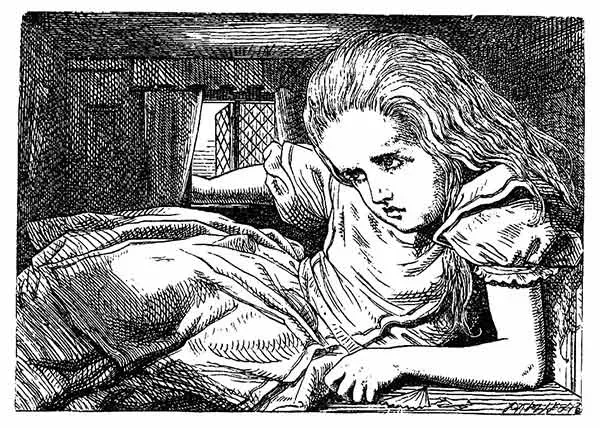 Alice Gigante - Alice no País das Maravilhas - John Tenniel