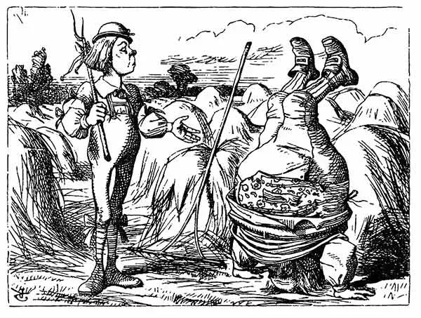 Pai William 1 - Alice no País das Maravilhas - John Tenniel