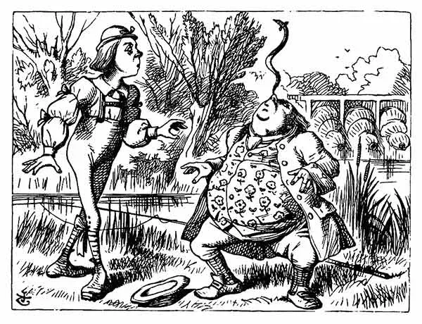 Pai William 4 - Alice no País das Maravilhas - John Tenniel