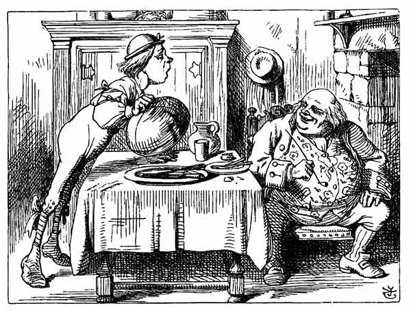 Pai William 3 - Alice no País das Maravilhas - John Tenniel