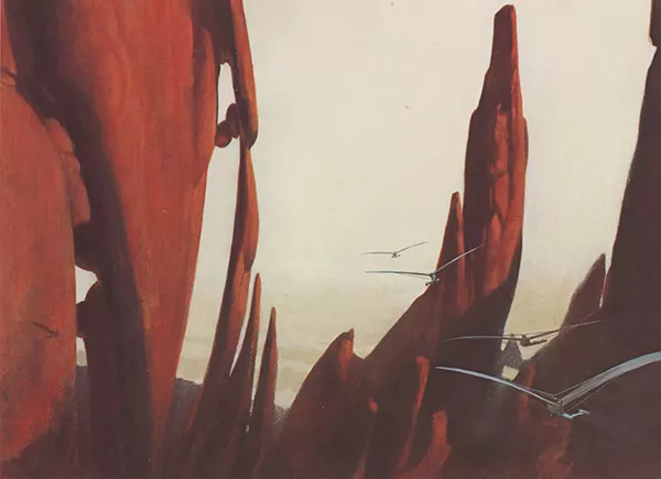 Arte de John Schoenherr - Duna