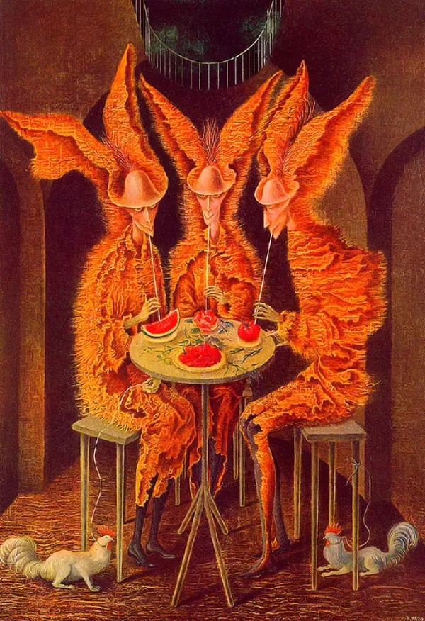 Vegeta-vampiros - Remedios Varo