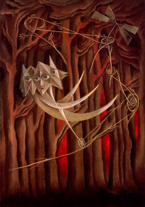 Trapezistas - Remedios Varo