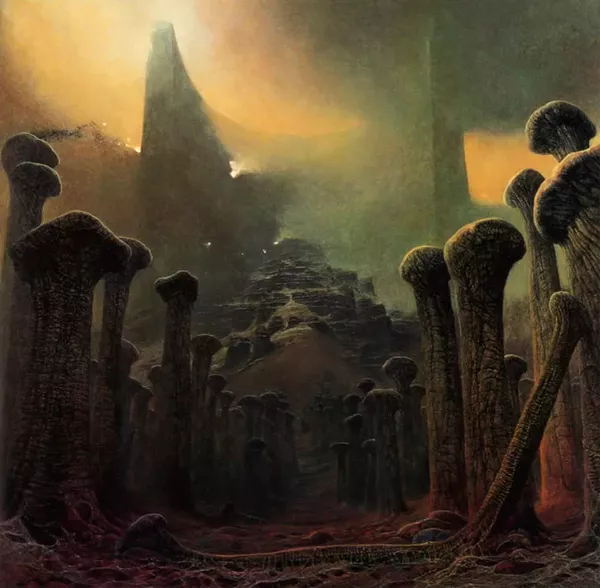 3 zdzislaw beksinski arte sombria pinturas 121