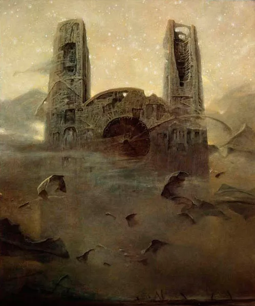 4 zdzislaw beksinski arte sombria pinturas 18