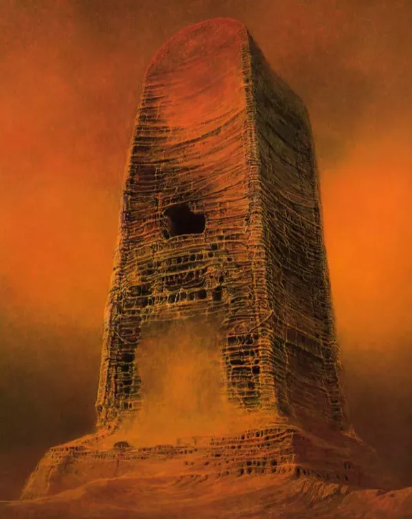 19 zdzislaw beksinski arte sombria pinturas 71