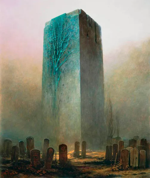 29 zdzislaw beksinski arte sombria pinturas 172