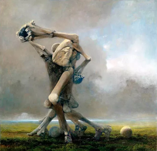 4 zdzislaw beksinski arte sombria pinturas 115