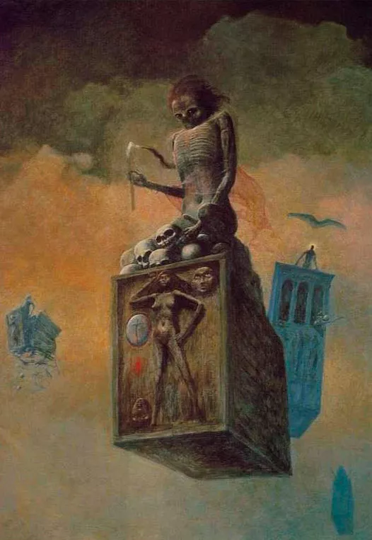 5 zdzislaw beksinski arte sombria pinturas 21