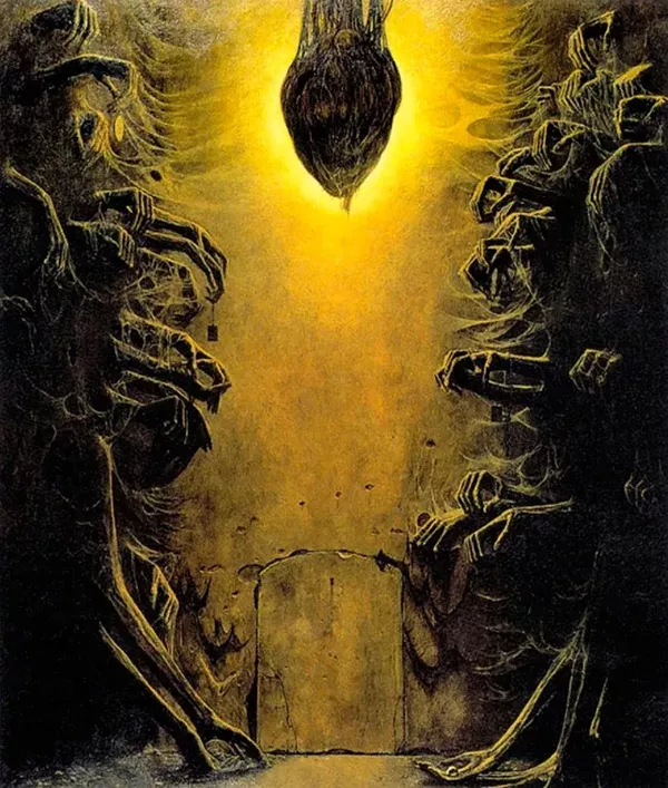 9 zdzislaw beksinski arte sombria pinturas 46