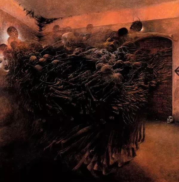 15 zdzislaw beksinski arte sombria pinturas 150