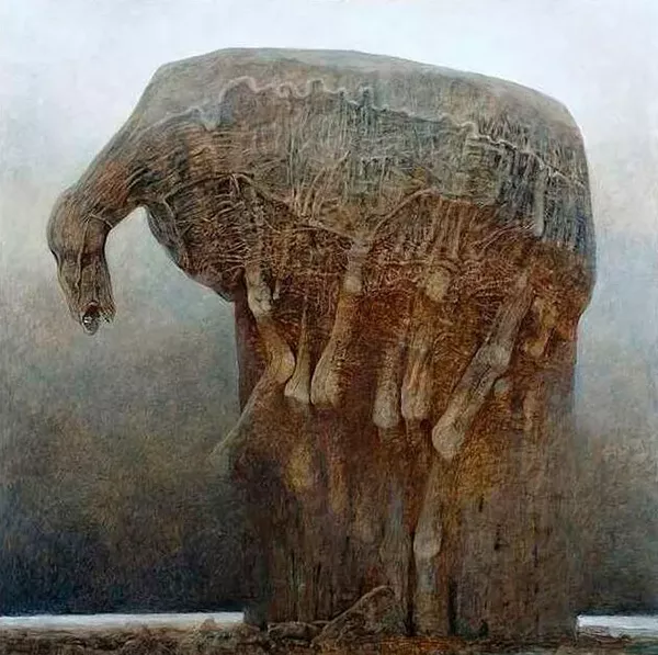 17 zdzislaw beksinski arte sombria pinturas 76