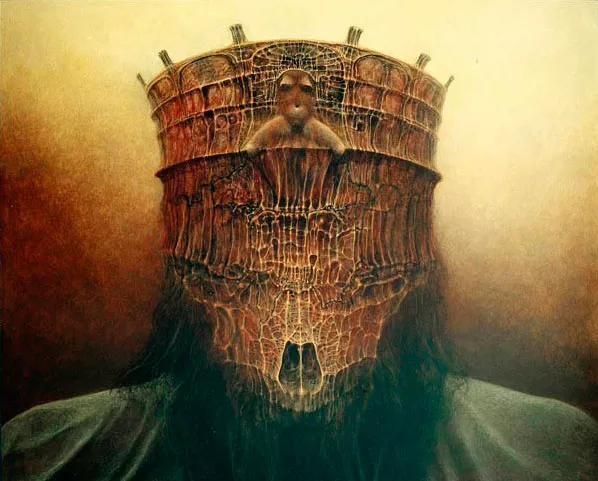 21 zdzislaw beksinski arte sombria pinturas 17