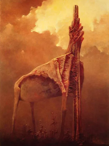 28 zdzislaw beksinski arte sombria pinturas 158