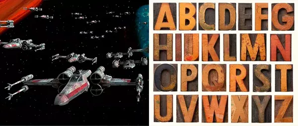 x wing starfigthers star wars nomes
