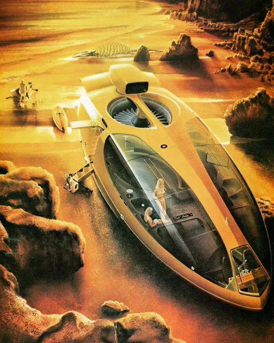 Futuro Vintage - Ilustração de Shusei Nagaoka