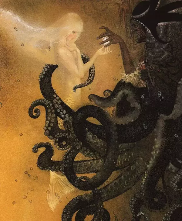 Bruxa do Mar - Arte de Nadezhda Illarionova