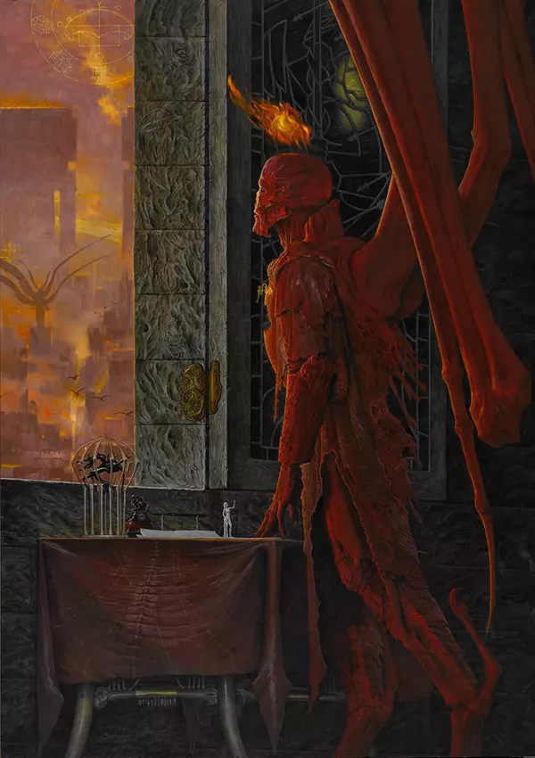 Demônio - Ilustração de Wayne Barlowe