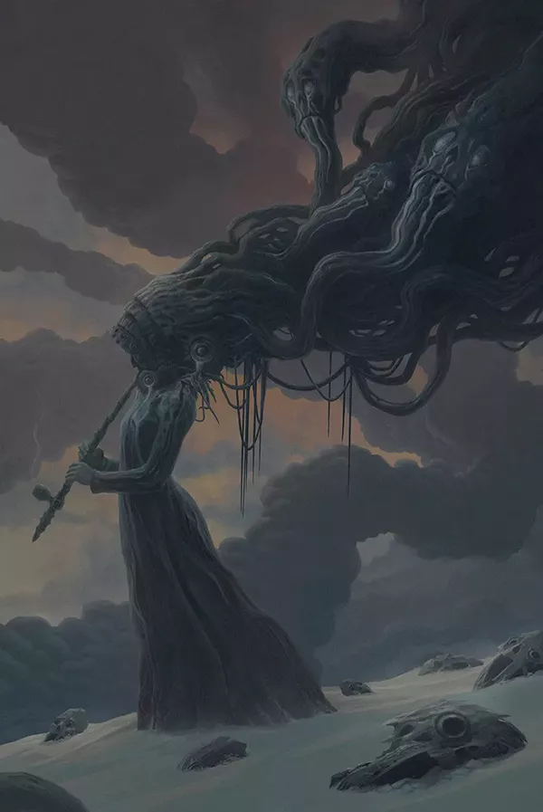 Flautista - Ilustração de Alexey Egorov