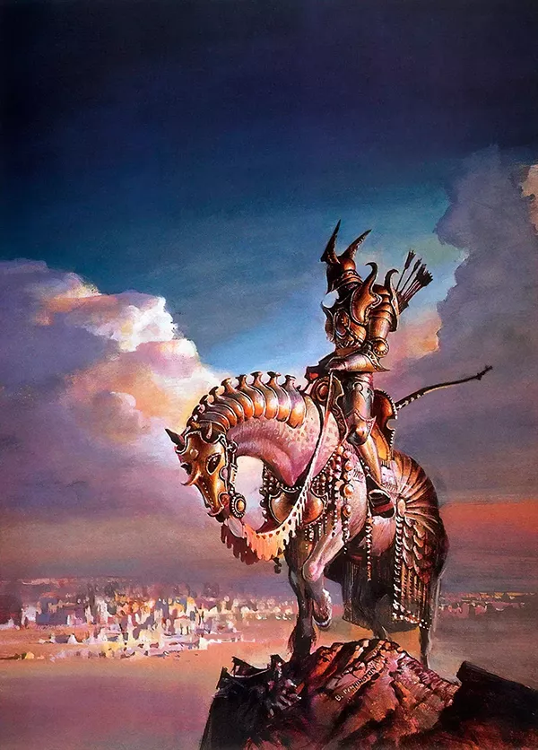Forasteiro - Ilustração de Bruce Pennington