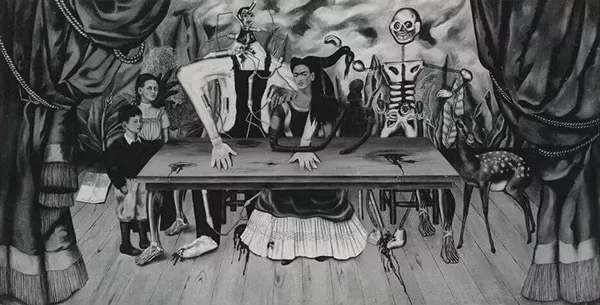 A Mesa Ferida (1940) - Pintura de Frida Kahlo