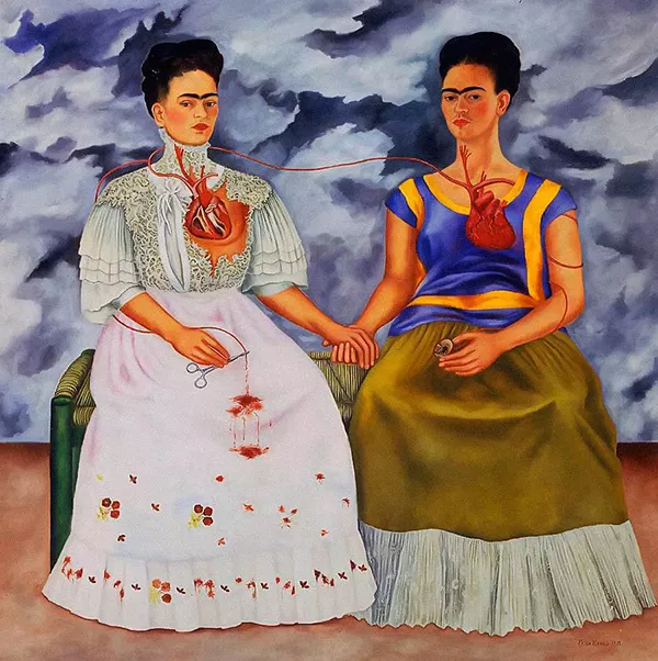 As Duas Fridas (1939) - Pintura de Frida Kahlo