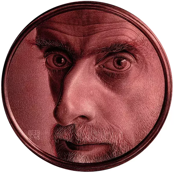 Autoretrato - M. C. Escher