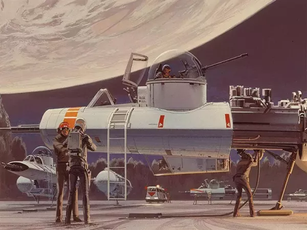 star wars ralph mcquarrie yavin