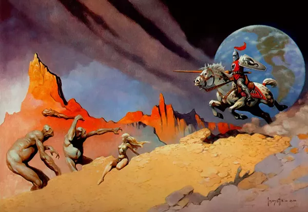 frank frazetta sci