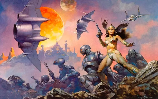 frank frazetta sci