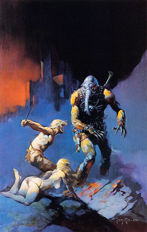 frank frazetta sci