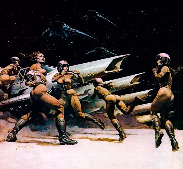 frank frazetta sci