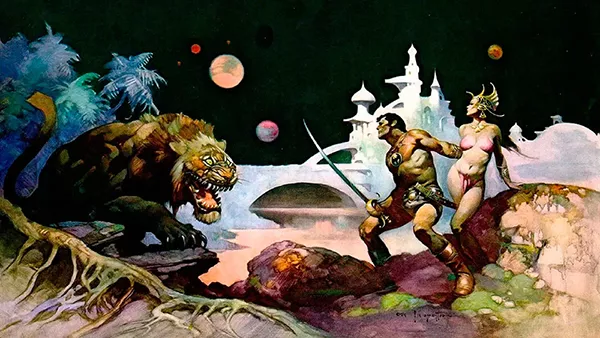 frank frazetta sci