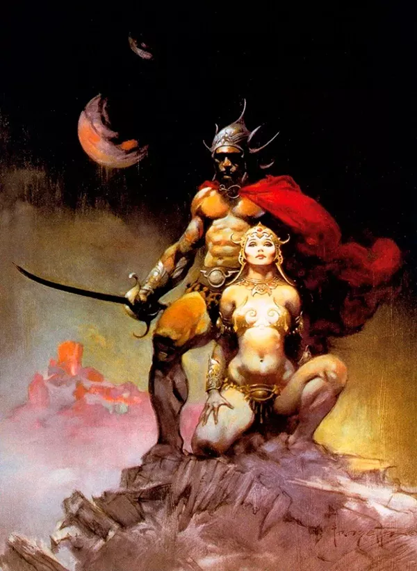 frank frazetta sci