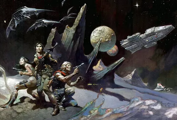 frank frazetta sci