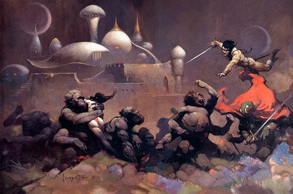 frank frazetta sci