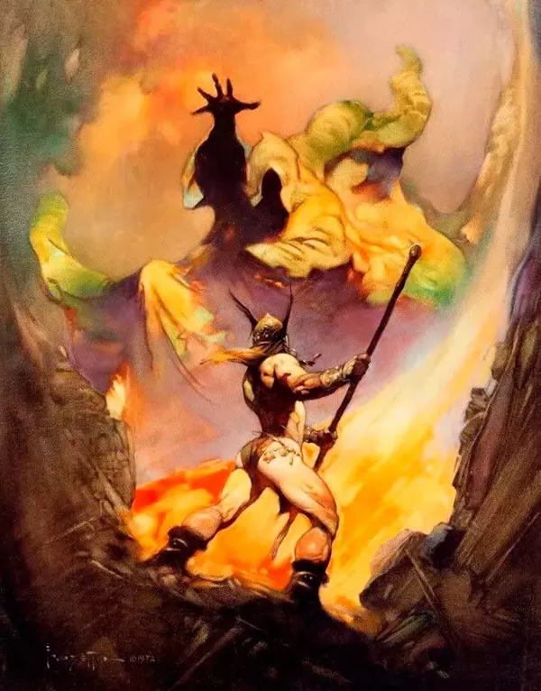 frank frazetta sci