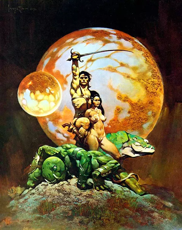 frank frazetta sci