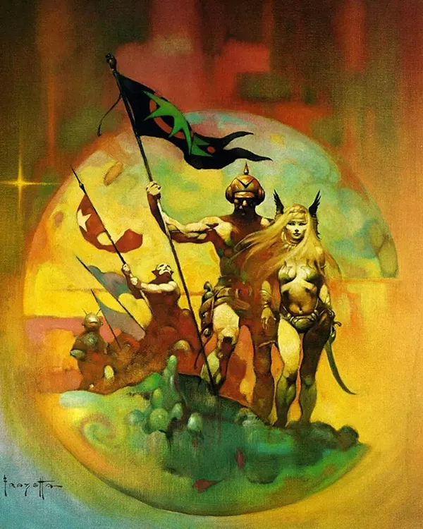 frank frazetta sci