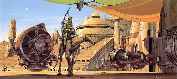 star wars arte doug chiang phantom menace