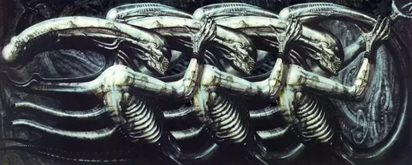 hrgiger alien ilustracao