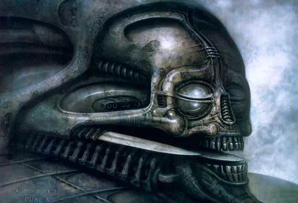 hrgiger alien ilustracao