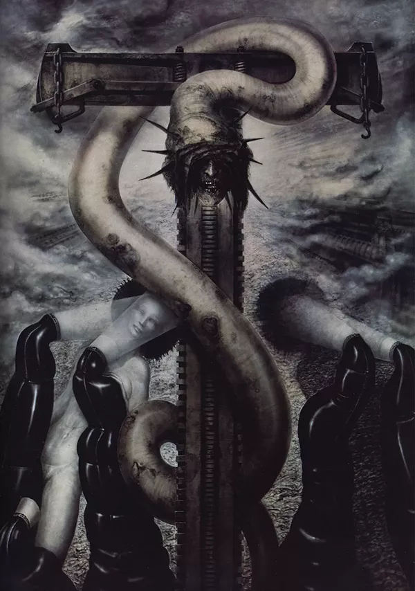 hrgiger alien ilustracao