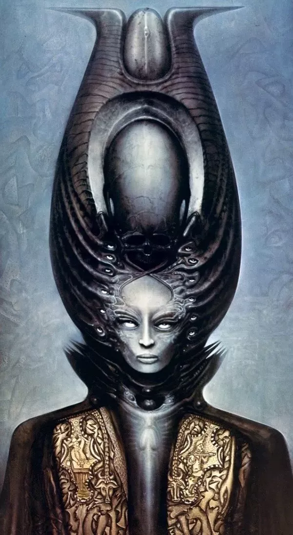 hrgiger alien ilustracao